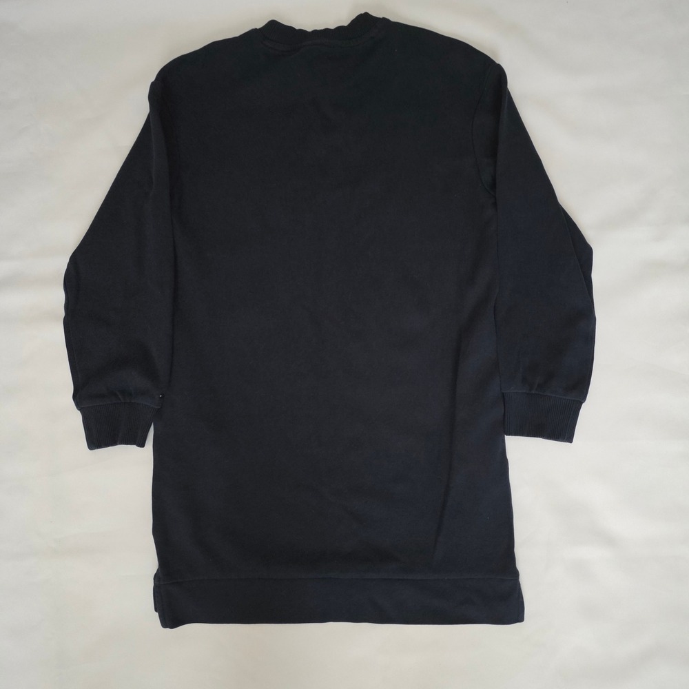 Tommy Hilfiger Girls' Brand Logo Mini Sweatshirt Dress, Navy Blue Size L (12-14) - Picture 3 of 13